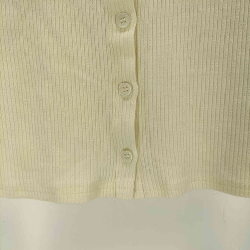 MESS STUDIO プリントリブトップス レディース import:S