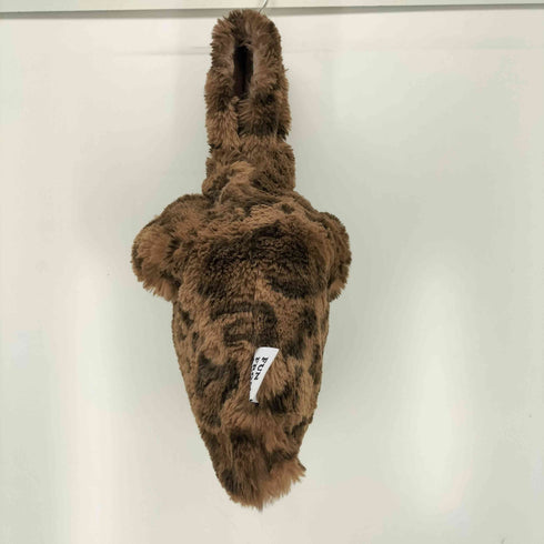 FUN FROM FUN レオパードファーバッグ レディース