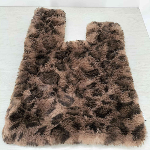 FUN FROM FUN レオパードファーバッグ レディース