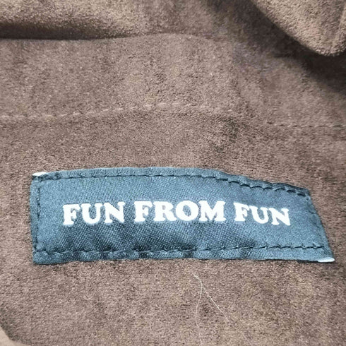 FUN FROM FUN レオパードファーバッグ レディース