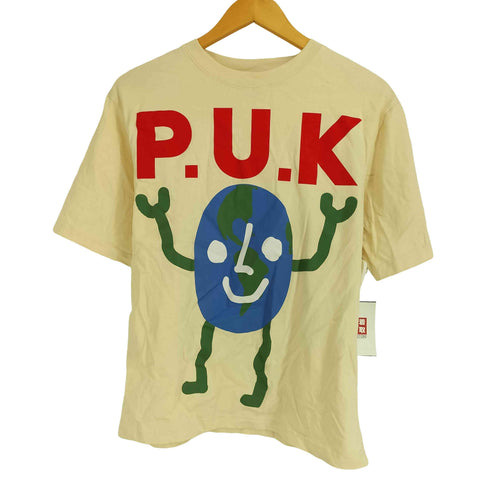 P.U.K キャラクタープリント S/S Tシャツ メンズ L