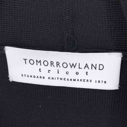 トゥモローランドトリコ TOMORROWLAND tricot エラスティックメリノ ベルテッドカーディガン レディース import:S
