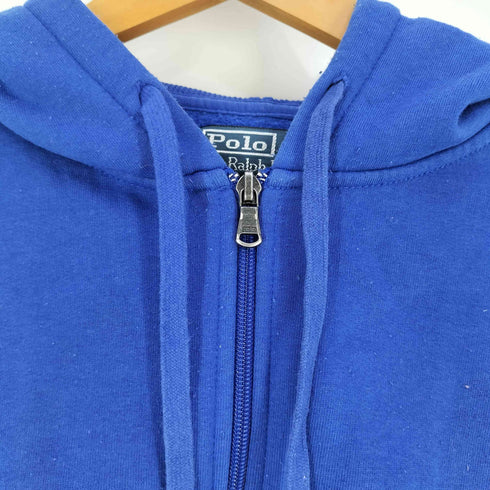 ポロバイラルフローレン Polo by RALPH LAUREN スモールポニー刺繍 フード裏サーマル ジップパーカー メンズ import:L