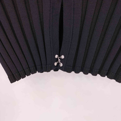 メゾンスペシャル MAISON SPECIAL ワイドリブショートカーディガン レディース