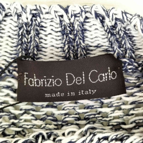 ファブリツィオデルカルロ Fabrizio Del Carlo イタリア製 コットンニット メンズ import:L