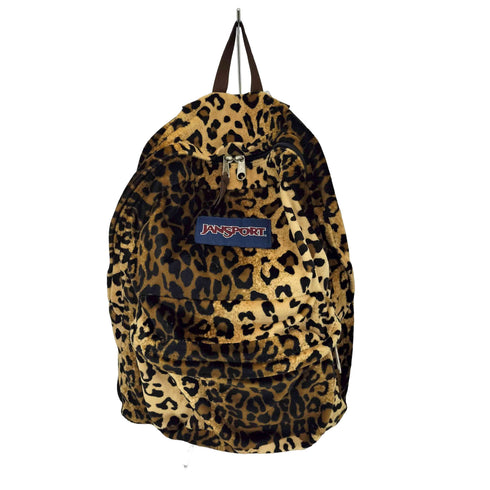 ジャンスポーツ JanSport レオパード柄 バックパック リュックサック Y2K レディース