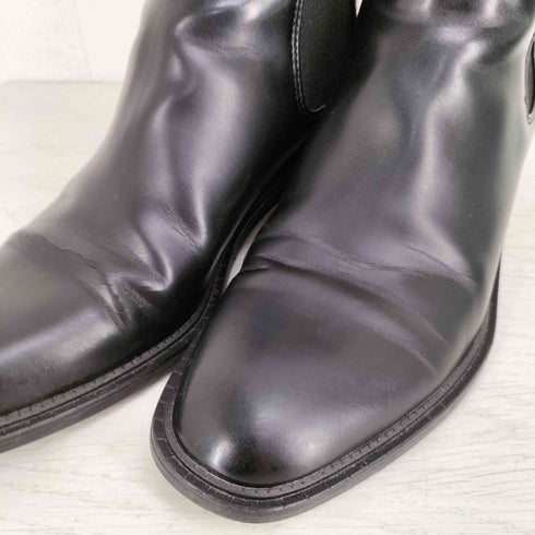 ザラ ZARA メタリックブロックヒールアンクルブーツ レディース 40