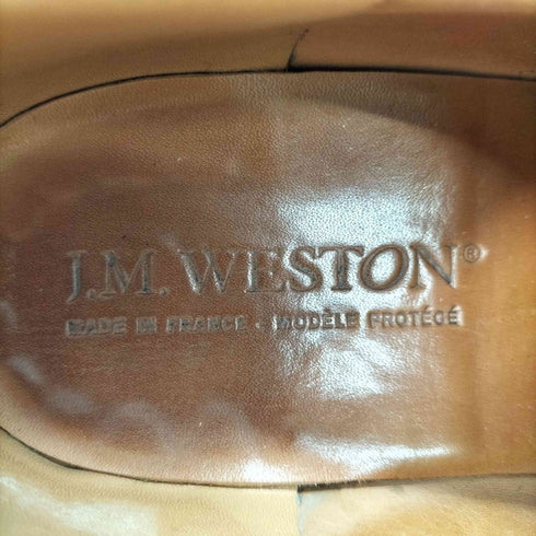 ジェイエムウエストン J.M.WESTON 312419-2 598 ハーフハント ロシアンカーフ ラバーソール メンズ 6C