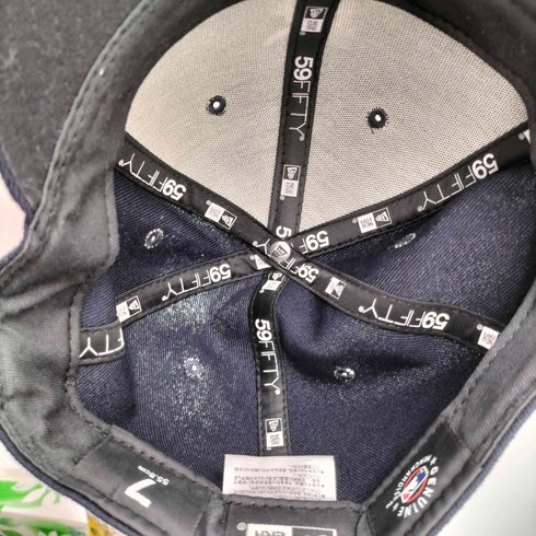 ニューエラ NEW ERA 59FIFTY ロゴ刺繍 6パネル ベースボールキャップ メンズ 7