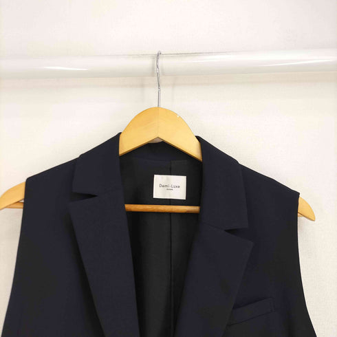 デミルクスビームス Demi-Luxe BEAMS テーラード ロングジレ レディース