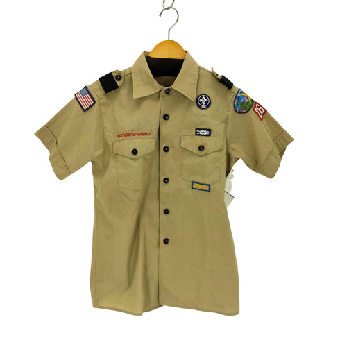 ボーイスカウトオブアメリカ BOY SCOUTS OF AMERICA ワッペンデザイン S/S レギュラーカラーシャツ メンズ