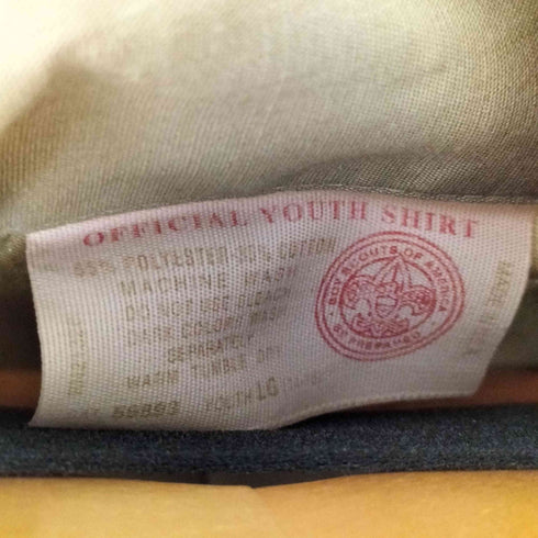 ボーイスカウトオブアメリカ BOY SCOUTS OF AMERICA ワッペンデザイン S/S レギュラーカラーシャツ メンズ