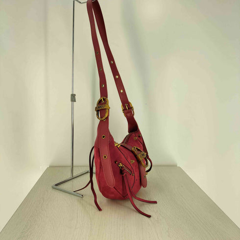 ジェイダブリューペイ JW PEI スエード ショルダーバッグ レディース