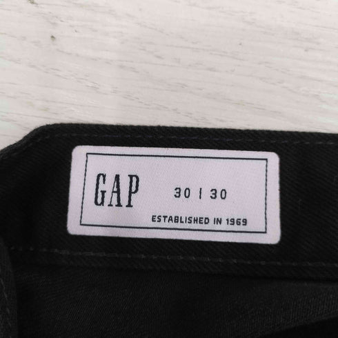 ギャップ Gap ブラックデニム バギーパンツ メンズ 30/30