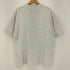 ヘインズ Hanes 90s USA製 BEEFY 袖裾シングルステッチ メッセージプリント 霜降り クルーネック半袖Tシャツ メンズ import:XL