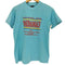 フルーツオブザルーム FRUIT OF THE LOOM 90s USA製 BEST 袖裾シングルステッチ OMERMANIACS プリント クルーネック半袖Tシャツ メンズ import:S
