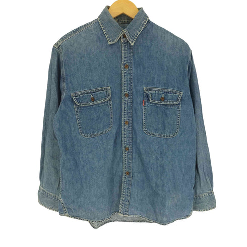 リーバイス Levis L/S デニム ワーク シャツ メンズ import:S