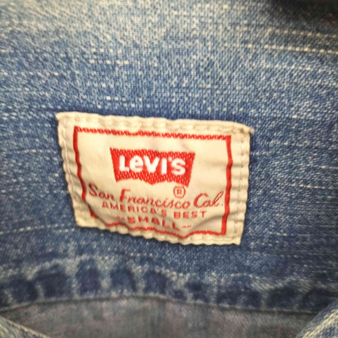 リーバイス Levis L/S デニム ワーク シャツ メンズ import:S