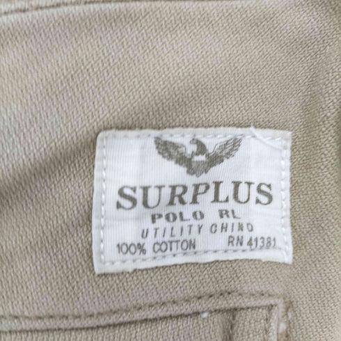 ポロラルフローレン POLO RALPH LAUREN SLIM FIT UTILITY CHINO スリムフィット ユーティリティ チノ カーゴパンツ メンズ 28/30