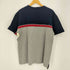 ギャップ Gap 90s~00s 紺タグ チェストボーダー クルーネック半袖Tシャツ メンズ JPN:M