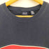 ギャップ Gap 90s~00s 紺タグ チェストボーダー クルーネック半袖Tシャツ メンズ JPN:M