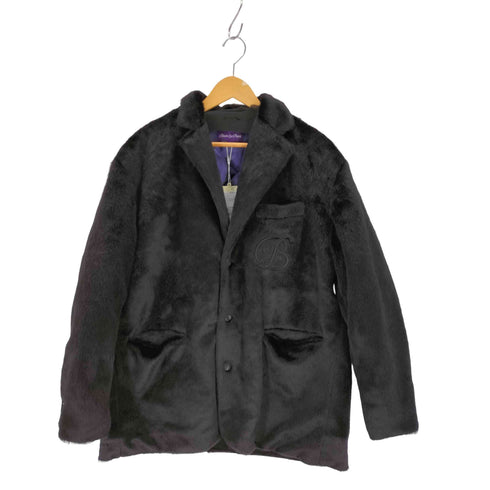 ザブラックアイパッチ THE BLACK EYE PATCH B EMBLEM FAUX FUR TAILORED JACKET メンズ JPN:XL
