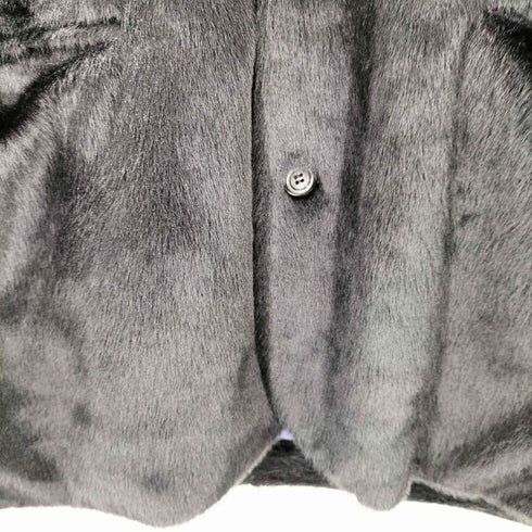 ザブラックアイパッチ THE BLACK EYE PATCH B EMBLEM FAUX FUR TAILORED JACKET メンズ JPN:XL