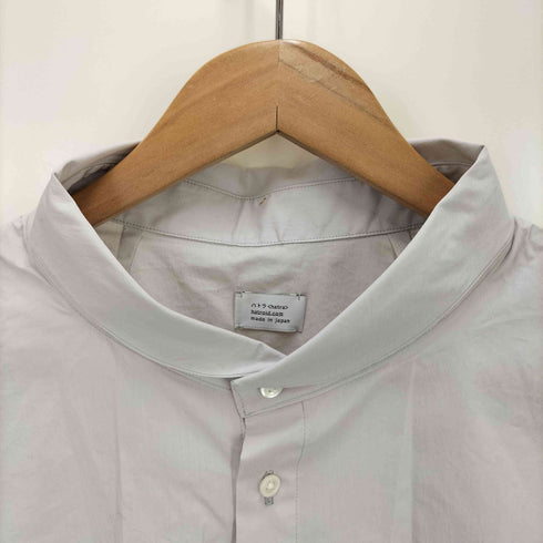 ハトラ hatra 丸襟 長袖シャツ メンズ JPN:M
