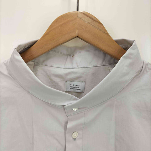 ハトラ hatra 丸襟 長袖シャツ メンズ JPN:M
