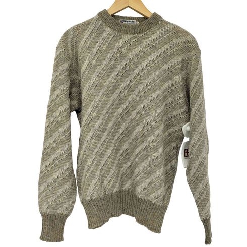 ウール L/S クルーネックニット メンズ import:M
