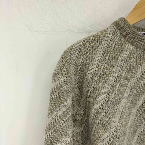 ウール L/S クルーネックニット メンズ import:M