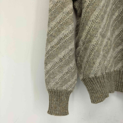 ウール L/S クルーネックニット メンズ import:M