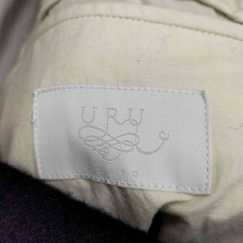 ウルトーキョー URU TOKYO BELTED JACKET ウールベルテッドジャケット メンズ