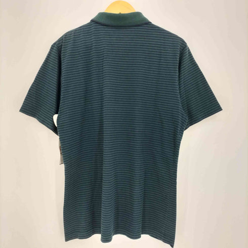 オナーズ HONORS 90s~00s ボーダー 半袖ポロシャツ メンズ import:L