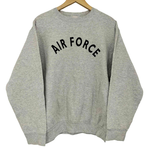 ユーエスエアーフォース U.S. AIR FORCE USA製 プリントスウェット メンズ import:S