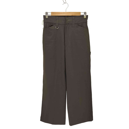 commuse ウール混 ストレートスラックス メンズ