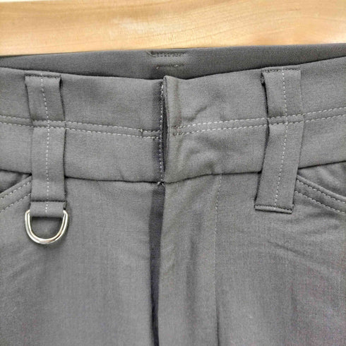 commuse ウール混 ストレートスラックス メンズ