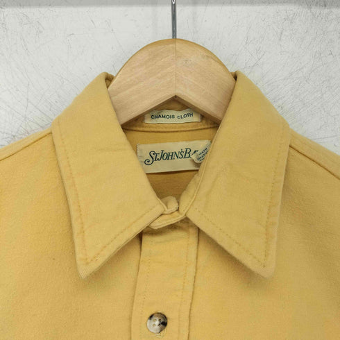 セントジョンズベイ STJOHNS BAY L/S 無地 コットンシャツ メンズ import:S
