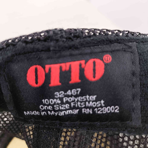オット otto 刺繍デザイン6パネルメッシュキャップ メンズ