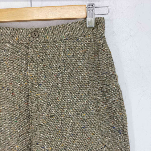 70s TALONジップ ネップ ストレートパンツ レディース