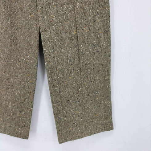 70s TALONジップ ネップ ストレートパンツ レディース