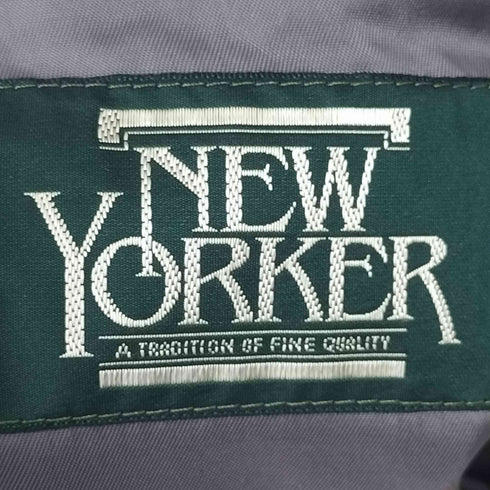 ニューヨーカー NEWYORKER 千鳥格子 サマーウール 2Bテーラードジャケット 2タックスラックス セットアップ メンズ AB06