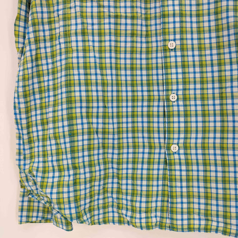 コロンビア Columbia OMNI-SHADE チェック ダブルポケット 長袖シャツ メンズ import:M