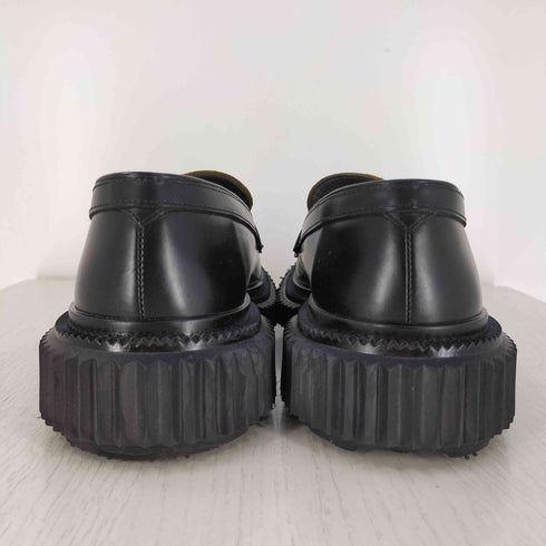 アデュー ADIEV TYPE 182 レザーローファー BLACK/PISTACHIO メンズ EUR:42