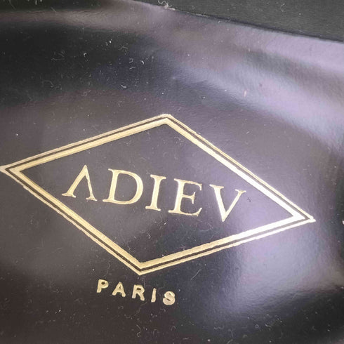 アデュー ADIEV TYPE 182 レザーローファー BLACK/PISTACHIO メンズ EUR:42