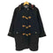 ランズエンド LANDS END 80s USA製 PURE WOOL 裏地チェック ダッフルコート レディース import:M