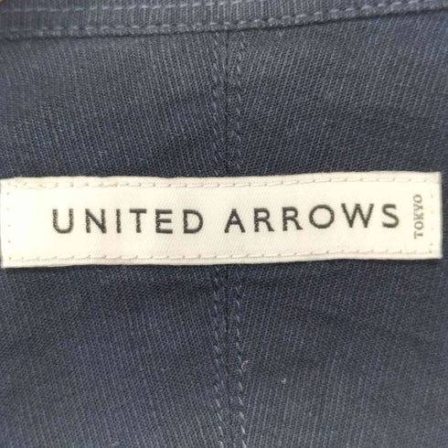 ユナイテッドアローズ UNITED ARROWS リネンコットン バンドカラーシャツ レディース JPN:M