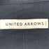 ユナイテッドアローズ UNITED ARROWS リネンコットン バンドカラーシャツ レディース JPN:M