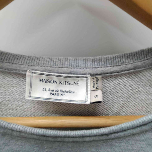 メゾンキツネ MAISON KITSUNE キツネ ラグラン スウェット レディース S