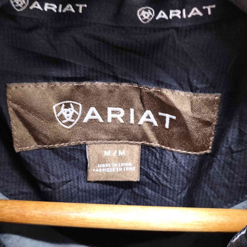 Ariat ロゴ刺繍ジップアップジャケット メンズ JPN:M